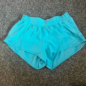 LULULEMON electric turquoise hotty hot